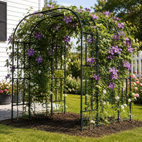 Garden Arch Trellis (59'' L x 47'' W x 87'' H)