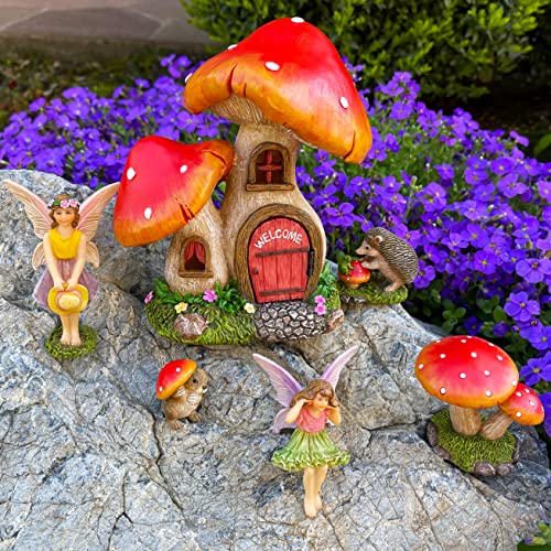 Fairy Garden Figurines (6 Count)
