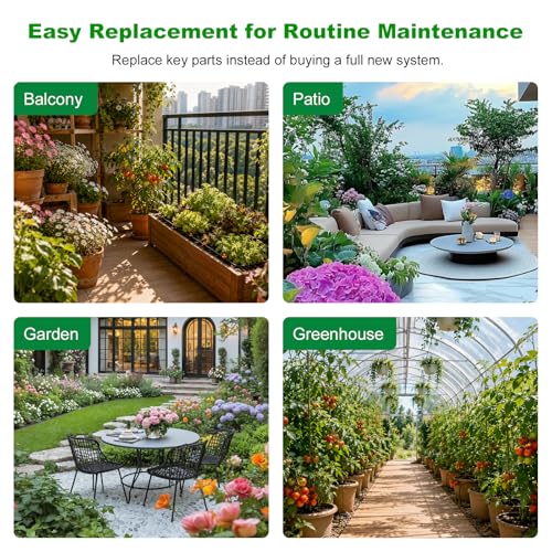 Solar Drip Irrigation Replacement Kit (Drip irrigation replacement parts)
