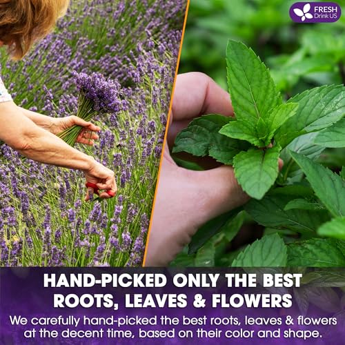 Premium 35 Bags Lavender Mint Tea (35 Tea Bags)