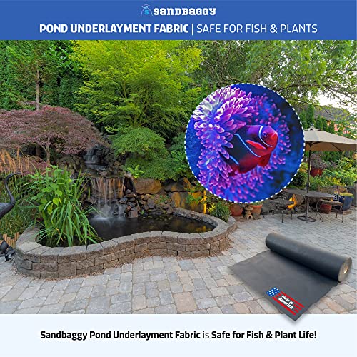 Geotextile Pond Underlayment Padding