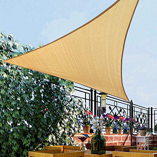 8'x8'x8' Sun Shade Sail Sand Curved Triangle (Sand / 0 8' X 0 8' X 0 8')