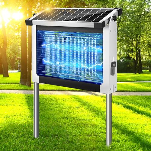 Solar Bug Zapper Outdoor (White)