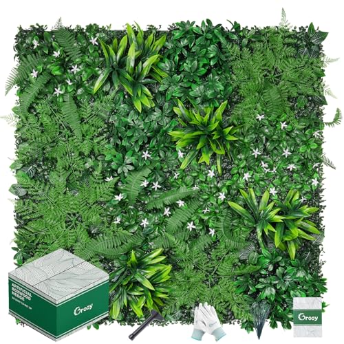 Artificial Boxwood Panels (Dracaena 2 / 8PCS 20''x20'')