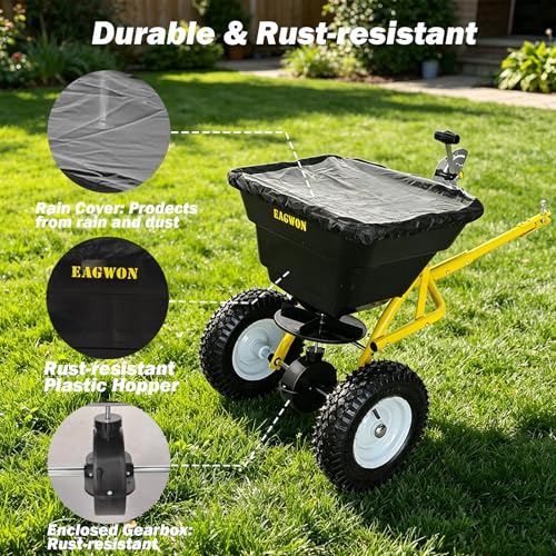 Tow Behind Broadcast Spreader (85lb-Tow)