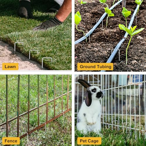 120 Pack Landscape Staples 4 Inch (4 Inch)