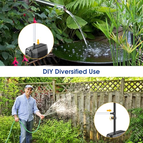 20W Solar Pond Pump 320GPH Dry (20W)