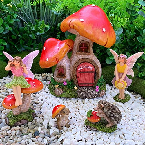 Fairy Garden Figurines (6 Count)