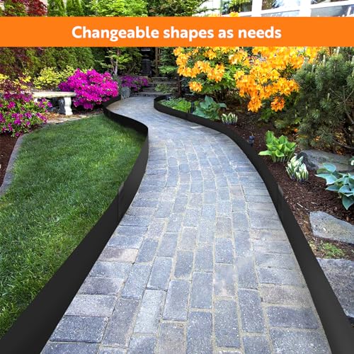 Steel Landscape Edging 40" Lx8 H