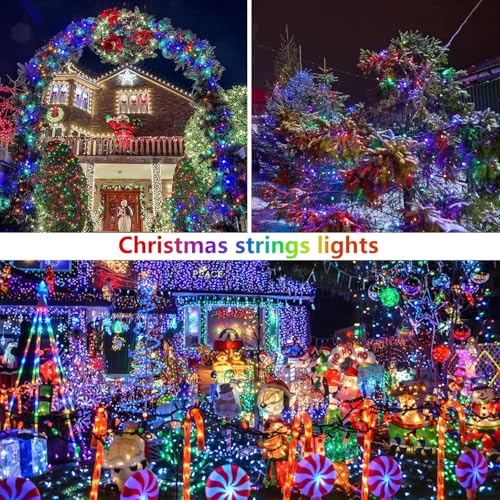 Solar Fairy Lights (Multicolor / 2 Pack-400LED)