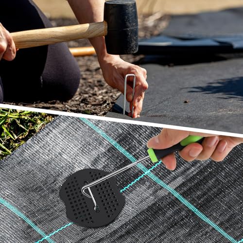 Landscape Staples 6 Inch 400Pcs Garden Stakes