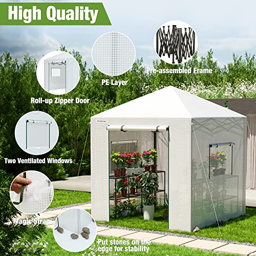 94" x70" x98" Pop (94" Lx70" W x98" H pop up greenhouse(small))