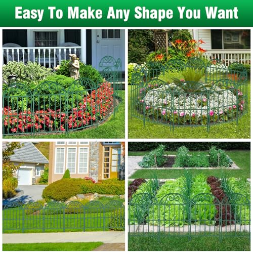 24in Collapsible Garden Fence Border