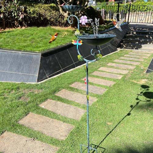 Free Standing Bird Baths for Outdoors (Dragonfly)