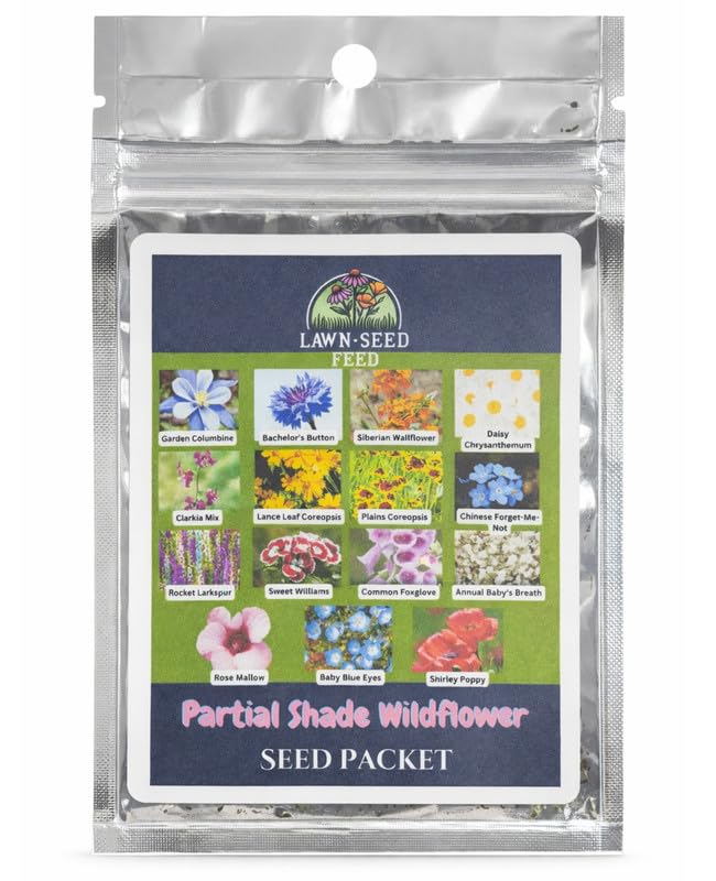 Partial Shade Wildflower Mix Seed (Potted Plant)