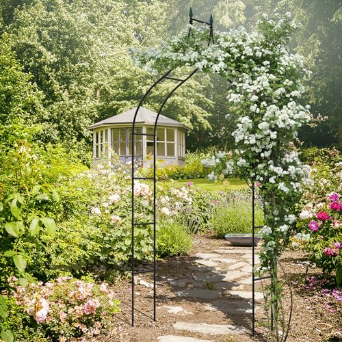 Metal Garden Arch Trellis (49"W x 113"H)