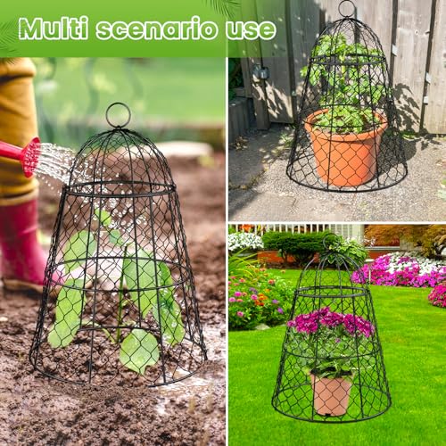 8 Pcs Garden Cloches for Plants