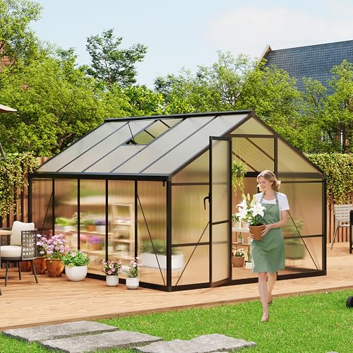 8 x 10 FT Greenhouse (Black / 8x10FT)