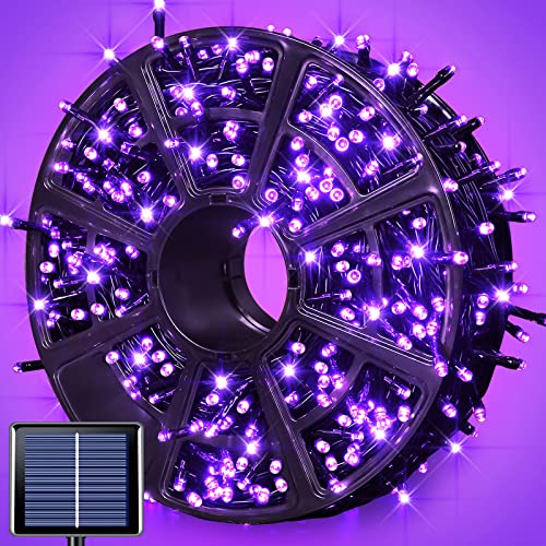600 LED Solar Halloween Lights (Purple / 600LED*1)