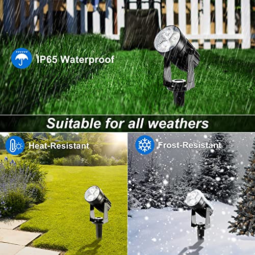 Solar Spot Lights Outdoor (4 Count)