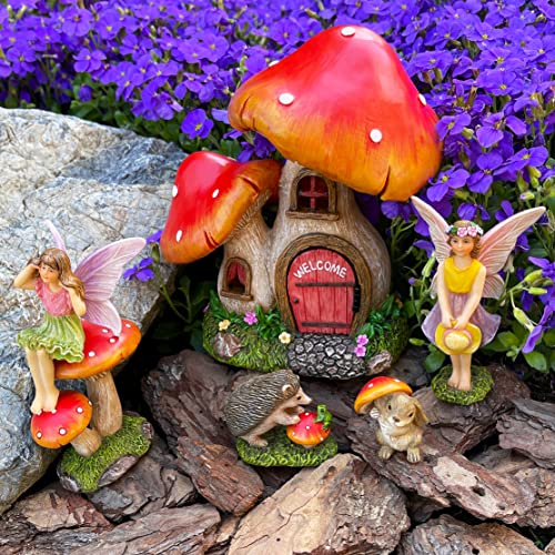Fairy Garden Figurines (6 Count)