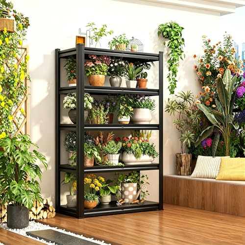45''W Garage Shelving Heavy Duty Metal Storage Shelves Series (63''Hx45''Wx16''D)