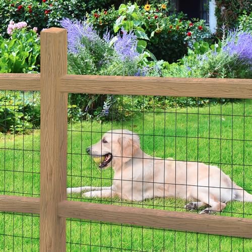 Black PVC Coated Welded Wire Fence 48" x 50' Roll (Black / 2''x4'' 14GA 48''x50')