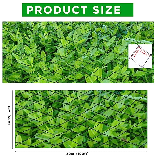 1 Pc Bird Netting 50' X 100'