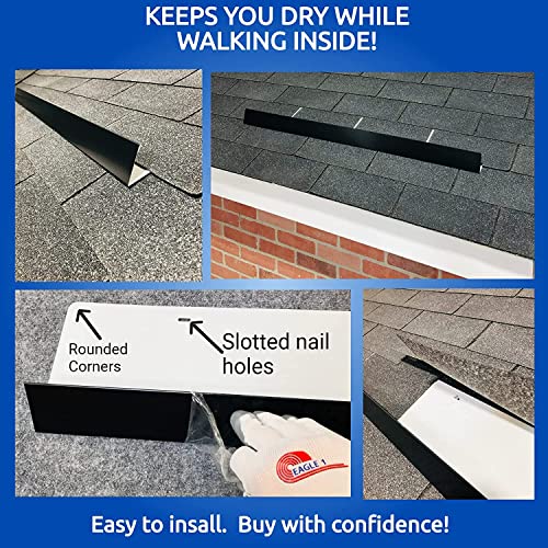 Shingle Roof Rain Diverter 40 Inches Long