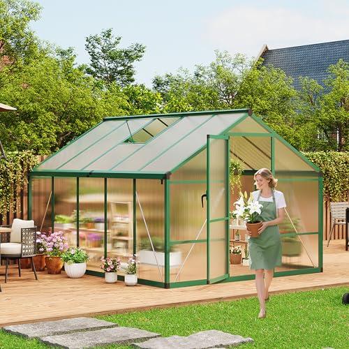 8 x 10 FT Greenhouse (Green / 8x10FT)