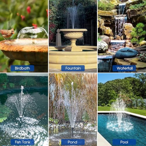 20W Solar Pond Pump 320GPH Dry (20W)