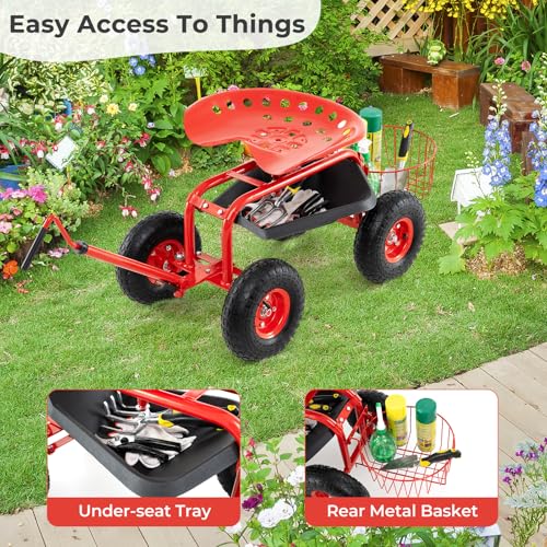 Rolling Garden Seat