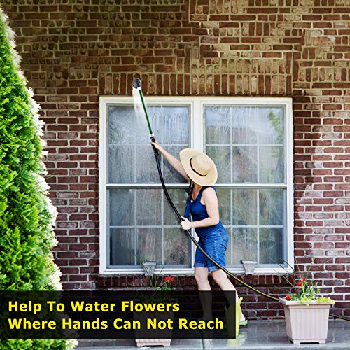 Watering Wand for Hanging Baskets & Windows (Green / 24 Inch)