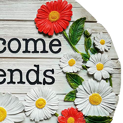 Garden Décor Welcome Friends Stepping Stone (Welcome Friends)