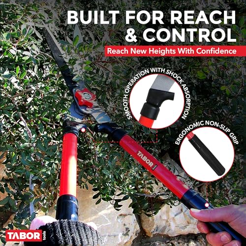 B620A Hedge Shears with Wavy Blade for Trimming Borders