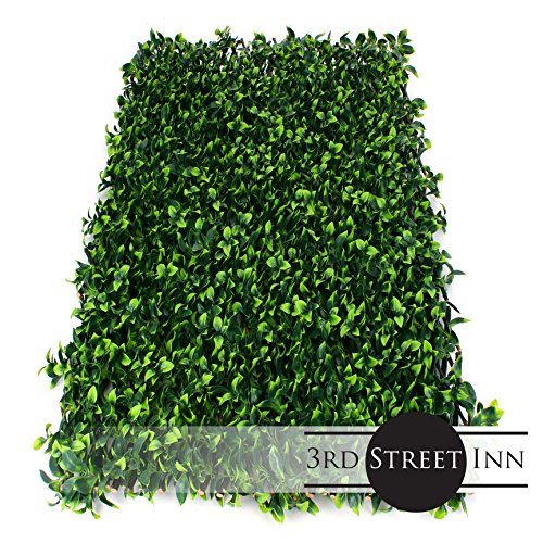 Artificial Greenery Bamboo Trellis for Privacy (Gardenia Leaf)