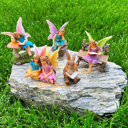 Fairy Garden Figurines (6 Count)