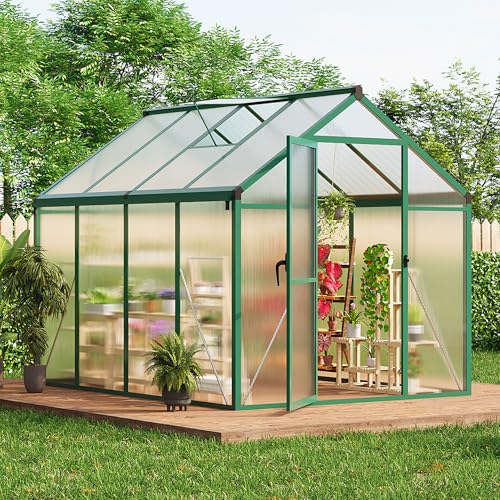 6 x 8 FT Greenhouse (Green / 6x8FT)