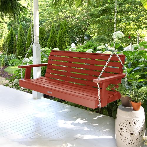 Weatherly Porch Swing 5 Feet (5 feet / Rustic Red)