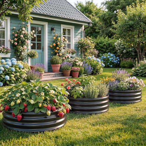 Galvanized Raised Garden Bed Kit
