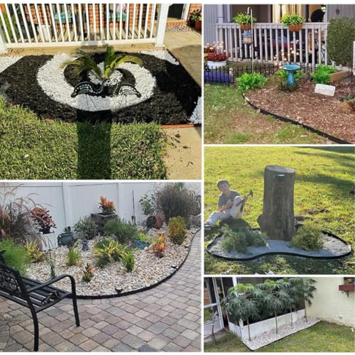 Landscape Edging 98FT (Black / 4IN x 98 FT)