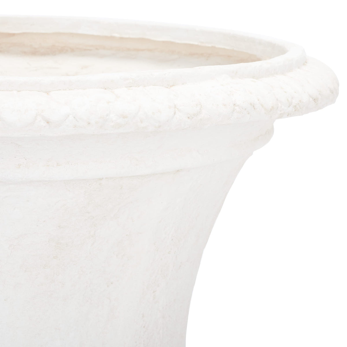 Outdoor Paven Urn Planter (Off White)