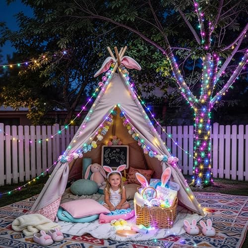 2 Pack Solar Fairy Lights (Pastel / 2 Packs)