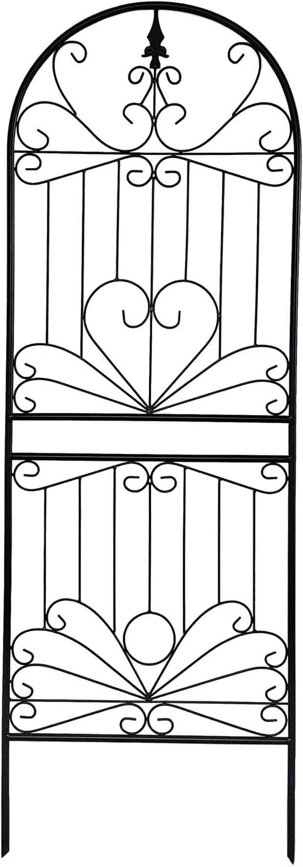 Trellis for Vines and Climbing Plants Outdoor, 70.8" H x 24.5" W Iron Wire Lattices Grid Panels for Potted Climbing Tomato Rose Vegetable Flower Plant Trellises 1 Pack