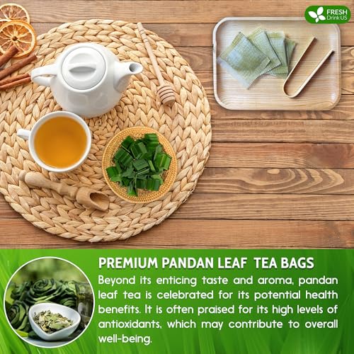 Premium 30 Bags Pandan Leaf Tea (30 Tea Bags)