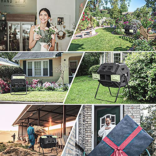 Large Compost Tumbler Bin