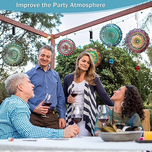 Rich Love Mandala Wind Spinner