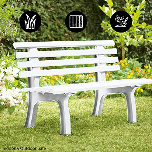 Weatherproof German PVC Outdoor Bench
