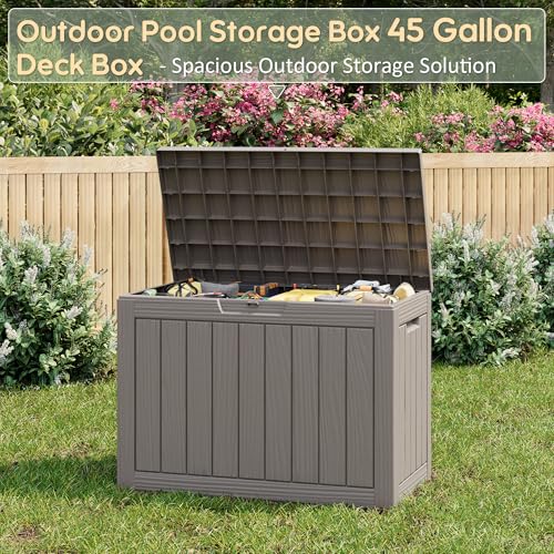 45 Gallon Outdoor Storage Box
