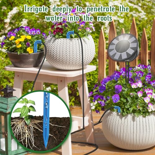 Solar Automatic Drip Irrigation System Kit (10 Count)